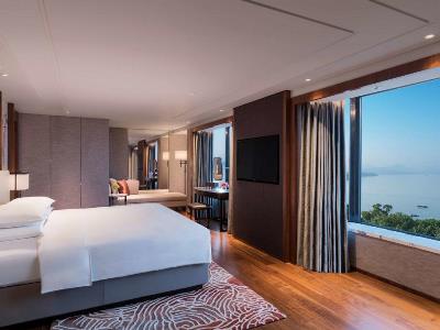 bedroom - hotel grand hyatt hangzhou - hangzhou, china