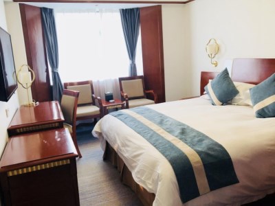 bedroom 4 - hotel xinqiao hotel hangzhou - hangzhou, china