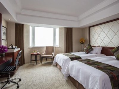 bedroom 6 - hotel xinqiao hotel hangzhou - hangzhou, china