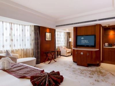 bedroom 8 - hotel xinqiao hotel hangzhou - hangzhou, china