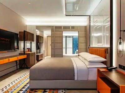 bedroom 1 - hotel canopy by hilton hangzhou west lake - hangzhou, china