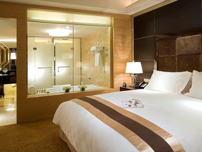 bedroom - hotel sofitel harbin hotel - harbin, china