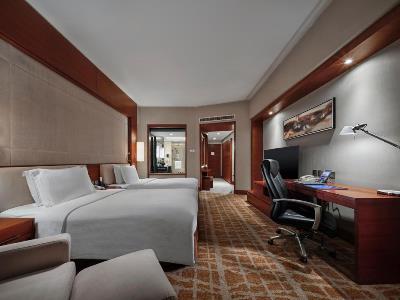 bedroom 1 - hotel hilton hefei - hefei, china