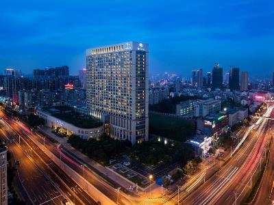 exterior view - hotel hilton hefei - hefei, china