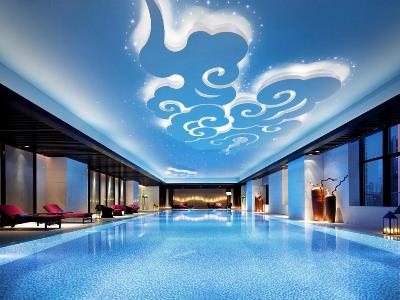 indoor pool - hotel wanda vista hohhot - hohhot, china