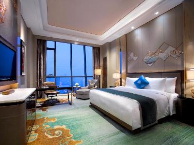 bedroom - hotel wanda vista hohhot - hohhot, china