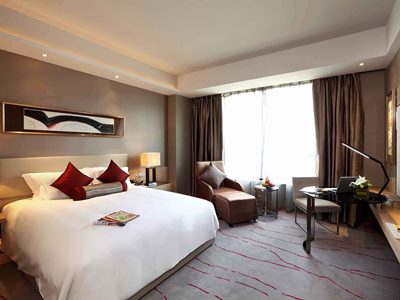 bedroom - hotel grand mercure jinan sunshine - jinan, china