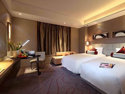 bedroom 1 - hotel grand mercure jinan sunshine - jinan, china