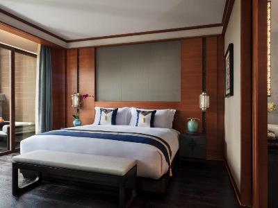 bedroom - hotel anantara guiyang - guiyang, china