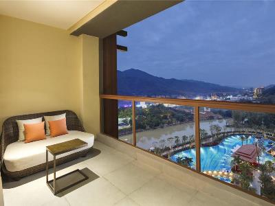 bedroom 5 - hotel hilton huizhou longmen resort - huizhou, china
