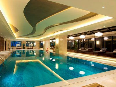 indoor pool - hotel wanda vista quanzhou - quanzhou, china