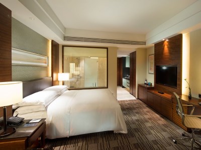 bedroom - hotel hilton shijiazhuang - shijiazhuang, china