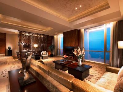 bedroom 7 - hotel hilton yantai golden coast - yantai, china