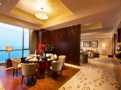 bedroom 6 - hotel hilton yantai golden coast - yantai, china