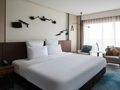 bedroom - hotel pullman zhouzhuang - kunshan, china
