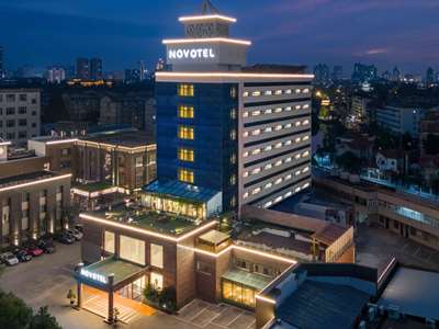 exterior view - hotel novotel nantong center - nantong, china