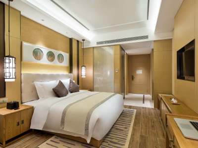 bedroom - hotel wyndham grand plaza royale wenchang - wenchang, china