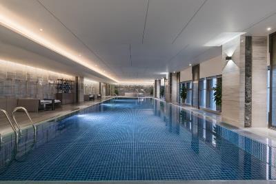 indoor pool - hotel doubletree by hilton hotel shiyan - shiyan, china