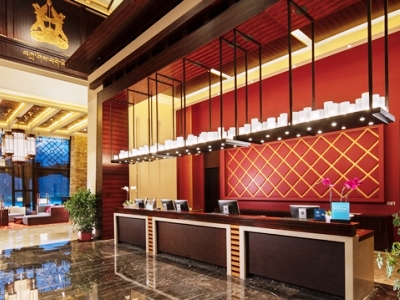 lobby 1 - hotel hilton linzhi resort - linzhi, china