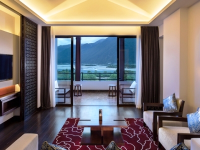 bedroom 5 - hotel hilton linzhi resort - linzhi, china