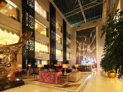 lobby - hotel wyndham grand plaza royale changsheng - jiangyin, china