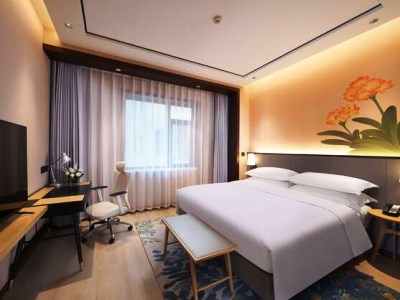 bedroom - hotel hilton garden inn anshan - anshan, china