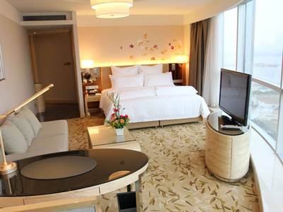 bedroom - hotel pullman linyi lushang - linyi, china