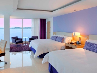 bedroom - hotel hilton cartagena - cartagena, colombia