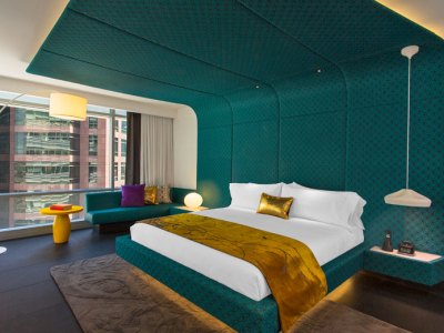 bedroom 1 - hotel w bogota - bogota, colombia