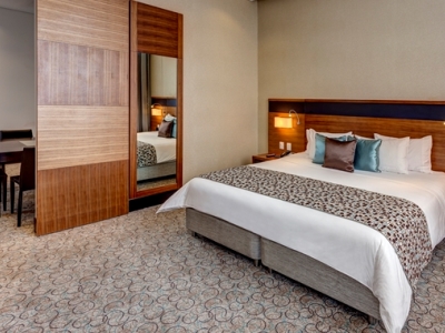 bedroom - hotel doubletree bogota-parque 93 - bogota, colombia
