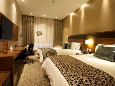 bedroom 2 - hotel doubletree bogota-parque 93 - bogota, colombia