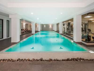indoor pool - hotel wyndham garden san jose escazu - san jose, costa rica