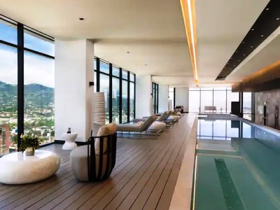 indoor pool - hotel hilton san jose la sabana - san jose, costa rica