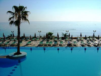 outdoor pool - hotel sunrise beach - protaras, cyprus
