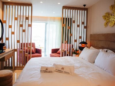 bedroom - hotel at herbal boutique - protaras, cyprus
