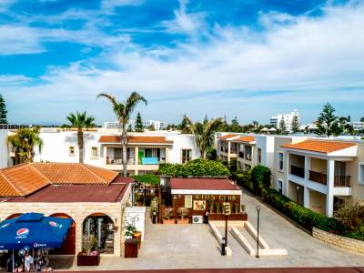 exterior view 5 - hotel aktea beach village - ayia napa, cyprus
