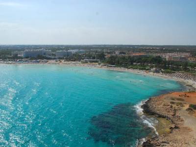 beach - hotel aktea beach village - ayia napa, cyprus