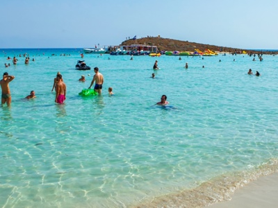 beach - hotel chrysland - ayia napa, cyprus