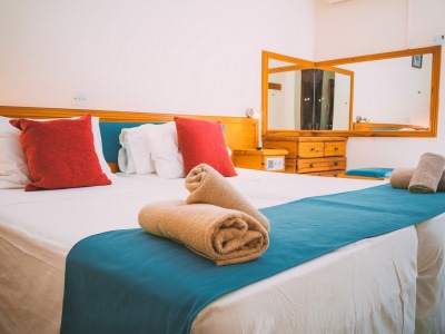 bedroom - hotel chrysland - ayia napa, cyprus