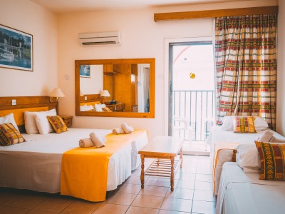 bedroom 1 - hotel chrysland - ayia napa, cyprus