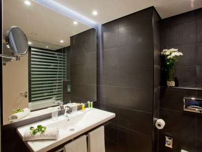 bathroom - hotel faros - ayia napa, cyprus