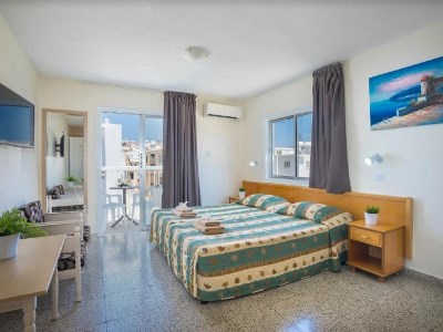 bedroom 1 - hotel christabelle hotel apts - ayia napa, cyprus