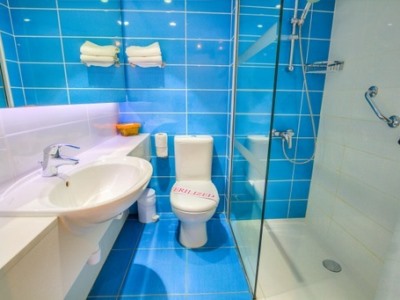 bathroom - hotel anonymous beach - ayia napa, cyprus