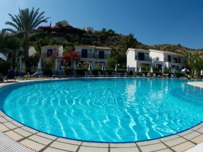 outdoor pool - hotel hylatio tourist village - pissouri, cyprus