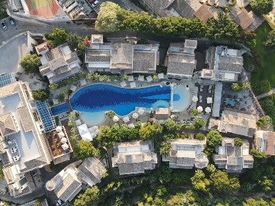outdoor pool - hotel columbia beach resort - pissouri, cyprus