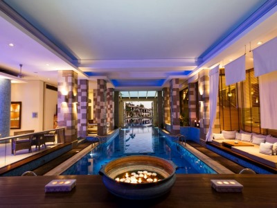 indoor pool - hotel columbia beach resort - pissouri, cyprus