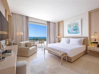 bedroom - hotel cap st georges hotel and resort - peyia, cyprus