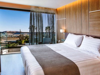 standard bedroom - hotel lebay beach - larnaca, cyprus