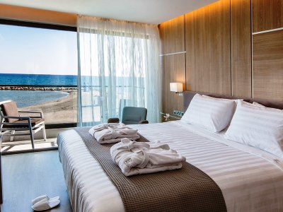 bedroom - hotel lebay beach - larnaca, cyprus