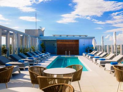 outdoor pool - hotel hotel indigo - larnaca, cyprus